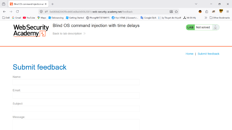 FeedBack Form