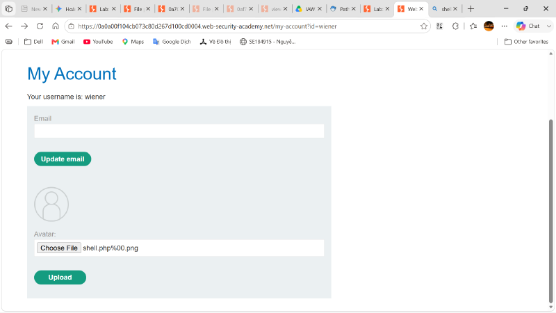 Bypass Filtered filename
