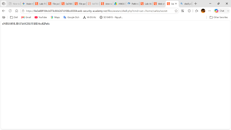 Read Secret file content