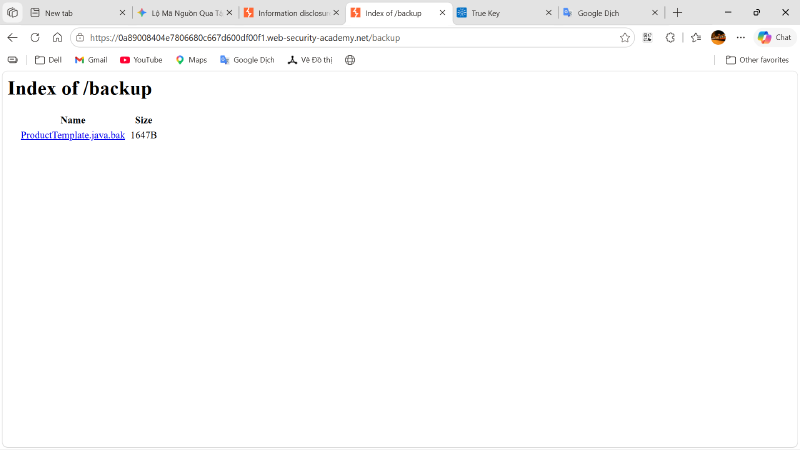 Backup folder