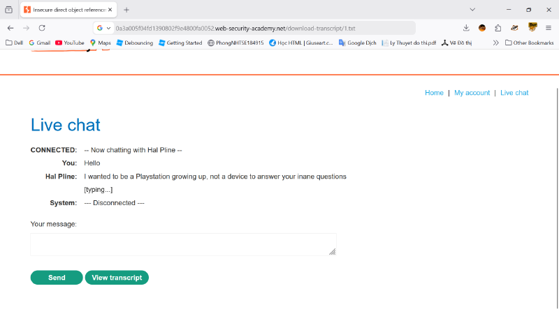Chat bot